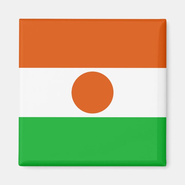 Aimant Drapeau du Niger (Devant)