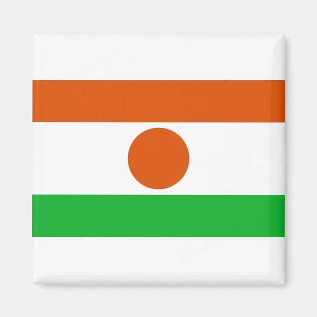 Aimant Drapeau du Niger (Devant)