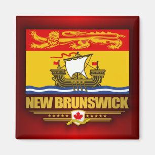 Aimant Drapeau du Nouveau-Brunswick