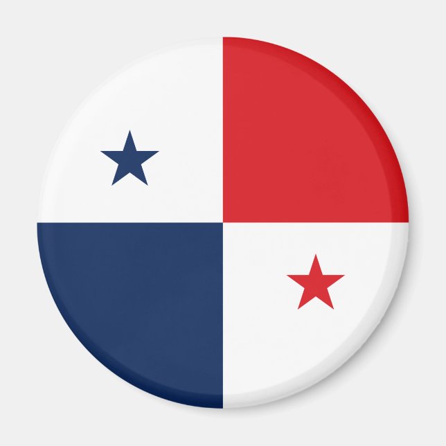 Aimant Drapeau du Panama (Devant)
