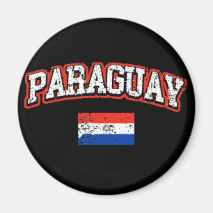 Aimant drapeau du Paraguay