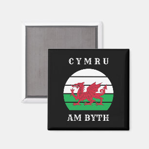 Aimant Drapeau Du Pays De Galles Cymru Am By Fier D'Être 