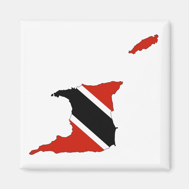 Aimant drapeau du pays de trinidad tobago