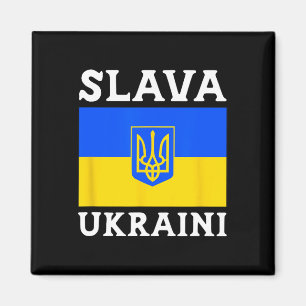 Aimant Drapeau du pays Ukraine Fierté Slava Ukraini 1