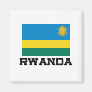 Aimant Drapeau du Rwanda