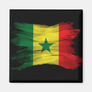 Aimant Drapeau du Sénégal bracelet, drapeau national