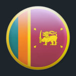 Aimant Drapeau du Sri Lanka<br><div class="desc">Drapeau du Sri Lanka</div>