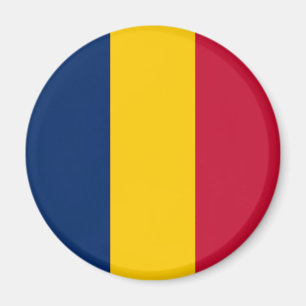 Aimant Drapeau du Tchad patriotique