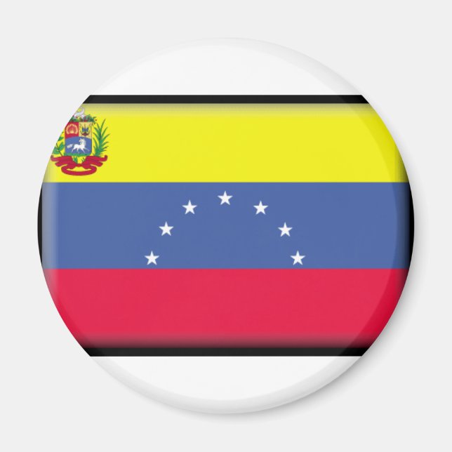 Aimant Drapeau du Venezuela (Devant)