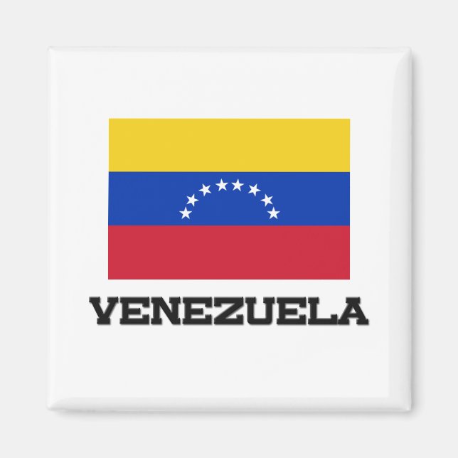 Aimant Drapeau du Venezuela (Devant)
