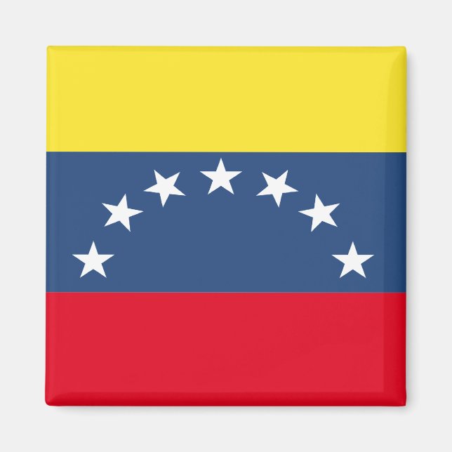 Aimant Drapeau du Venezuela (Devant)