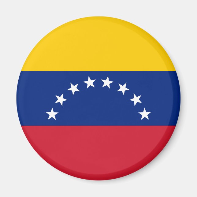 Aimant Drapeau du Venezuela (Devant)