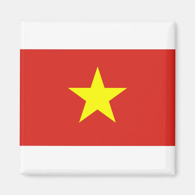 Aimant Drapeau du Viet Nam (Devant)
