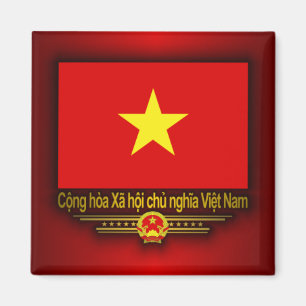 Aimant Drapeau du Vietnam