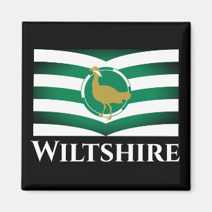 Aimant Drapeau du Wiltshire - ANGLETERRE