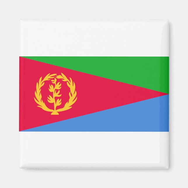 Aimant Drapeau Érythrée (Devant)
