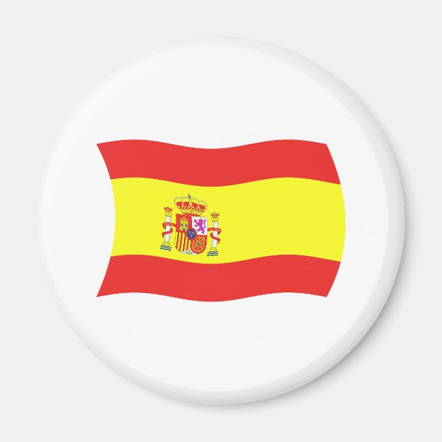 Aimant Drapeau Espagne (Devant)