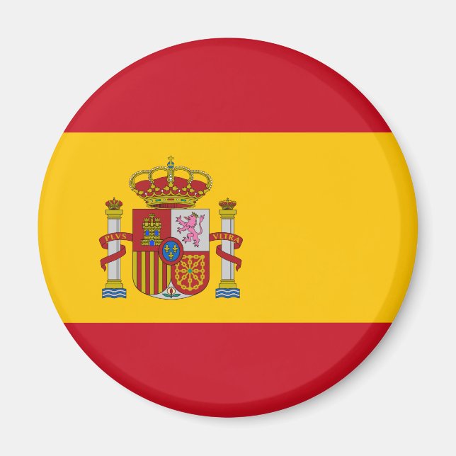 Aimant Drapeau Espagne (Devant)