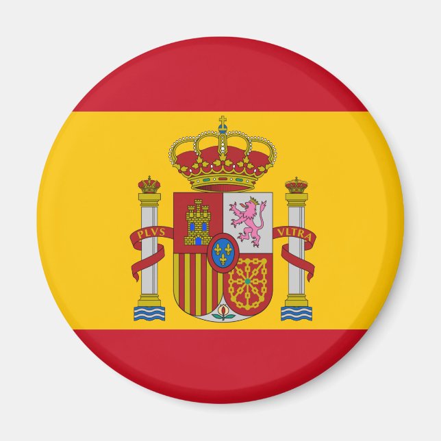 Aimant Drapeau espagnol (Devant)