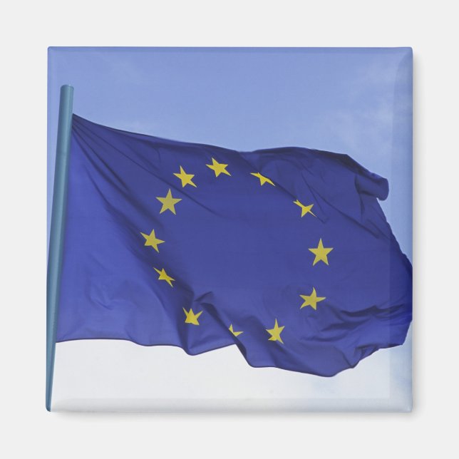 Aimant Drapeau européen RF) (Devant)