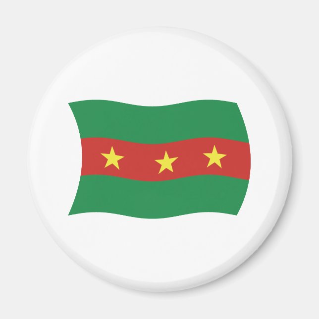 Aimant Drapeau Ewe People (Devant)