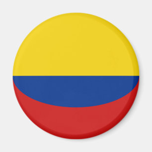 Aimant Drapeau Fisheye Colombie