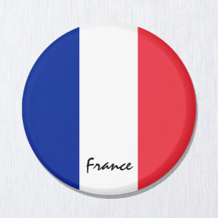 Aimant Drapeau français Magnet, vacances, France
