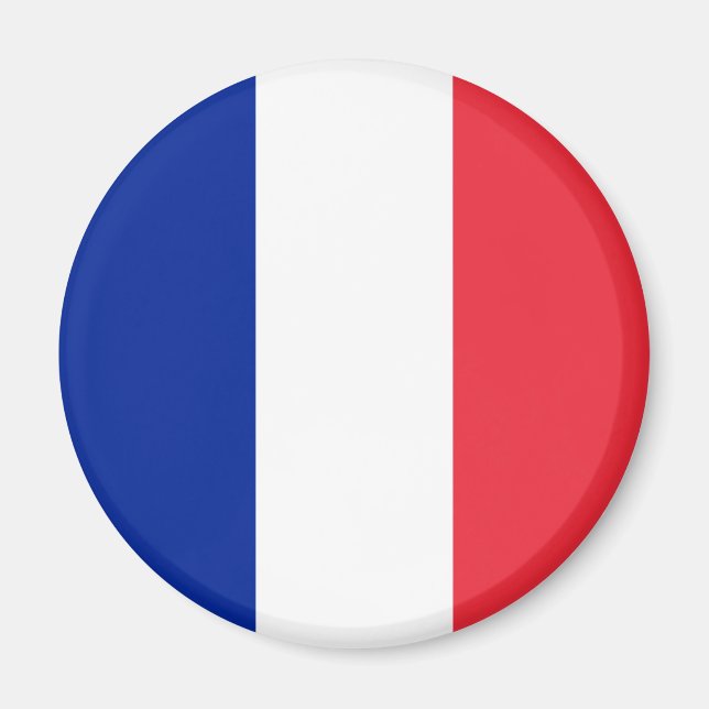 Aimant Drapeau France (Devant)