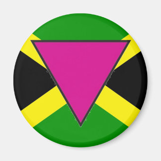 Aimant Drapeau Gay pride jamaïcain