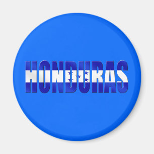 Aimant Drapeau hondurien des cadeaux d'emblème de logo d