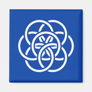 Aimant Drapeau international de la planète Terre