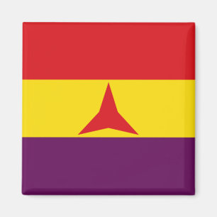 Aimant Drapeau international des brigades (Guerre civile