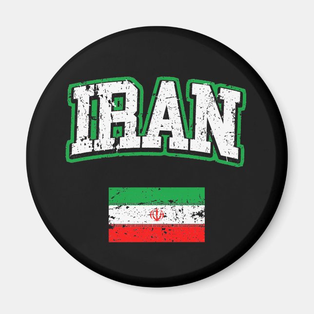 Aimant Drapeau Iran (Devant)
