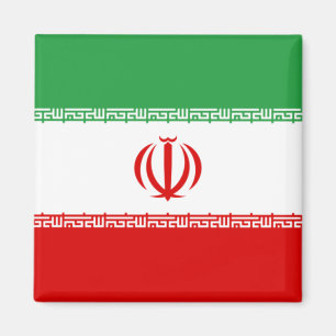 Aimant Drapeau iranien (Iran) (Persan)