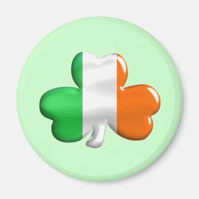 Aimant Drapeau irlandais (Devant)