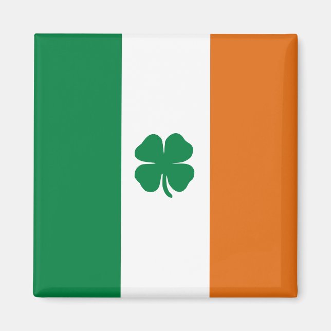 Aimant Drapeau irlandais Patriotique Irlande Drapeau Sain (Devant)
