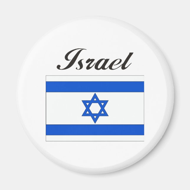 Aimant Drapeau Israël (Devant)