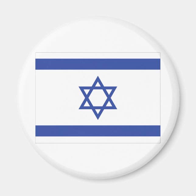 Aimant drapeau israélien (Devant)