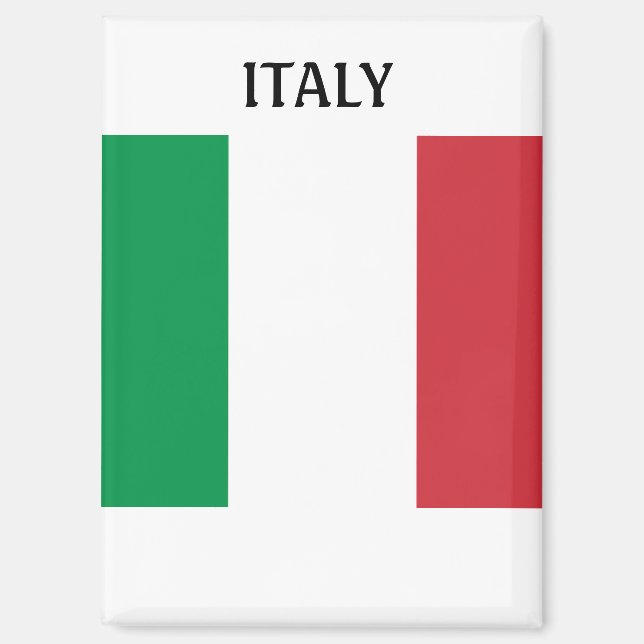 Aimant Drapeau Italie (Recto)