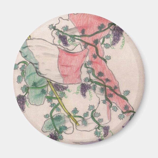 Aimant drapeau italien (Devant)