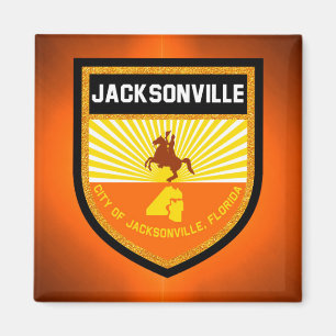 Aimant Drapeau Jacksonville