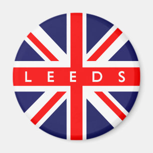 Aimant Drapeau Leeds UK