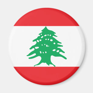 Aimant Drapeau libanais - Drapeau libanais - Flacon du Li