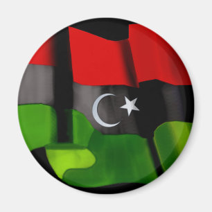 Aimant Drapeau libyen de la monarchie de l'indépendance d