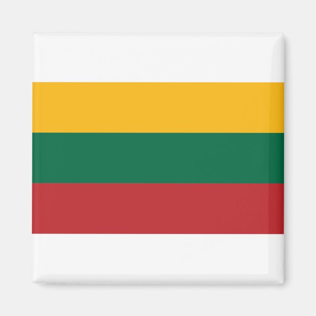 Aimant Drapeau Lituanie (Devant)
