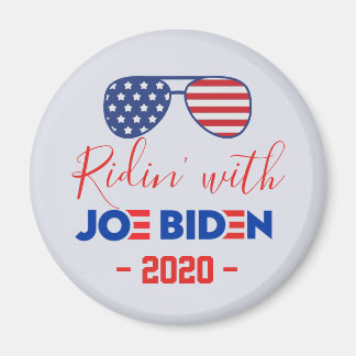 Aimant Drapeau Lunettes de soleil Ridin' With Biden Joe 2