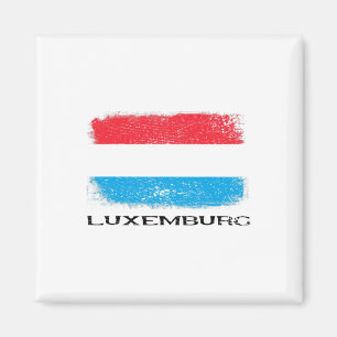 Aimant Drapeau Luxembourg Europe Voyage Vacances Europe L