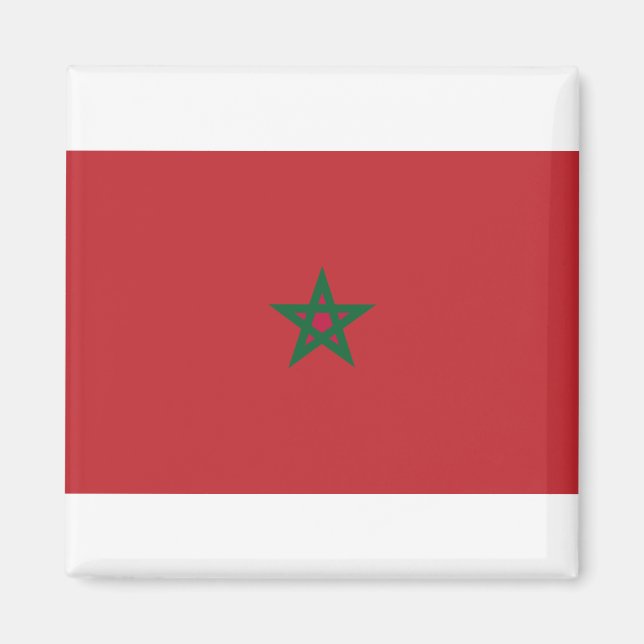 Aimant Drapeau Maroc (Devant)