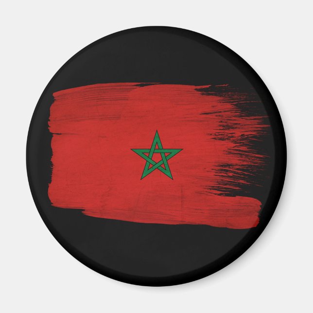 Aimant Drapeau Maroc (Devant)