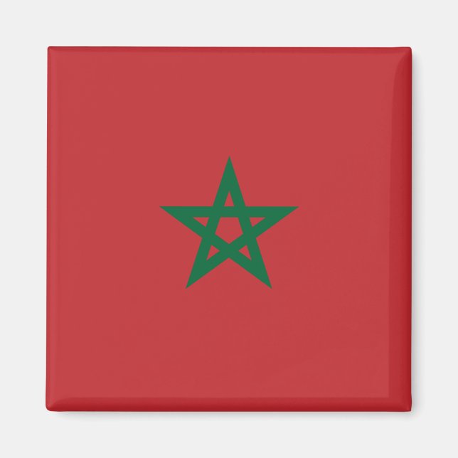 Aimant Drapeau Maroc (Devant)